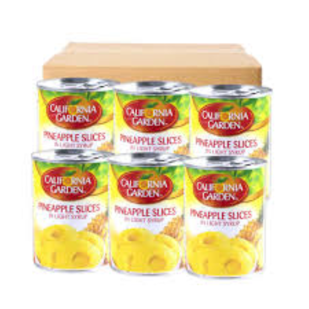 ROSE GARDEN PINEAPPLE SLICES 565G